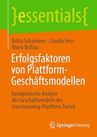 Erfolgsfaktoren von Plattform-Geschäftsmodellen - Britta Schammer - E-Book
