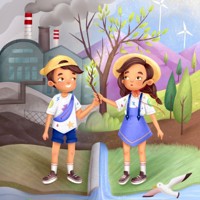 Elias and Ella taking care of the environment - Linnea Taylor - Hörbuch