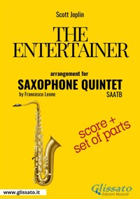 Saxophone Quintet "The Entertainer" score & parts - Scott Joplin - E-Book