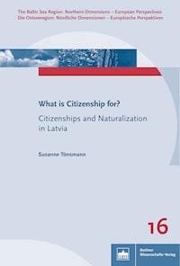 What is Citizenship for? - Susanne Tönsmann - E-Book