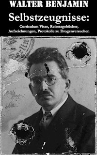 Selbstzeugnisse: Curriculum Vitae, Reisetagebücher, Aufzeichnungen, Protokolle zu Drogenversuchen - Walter Benjamin - E-Book