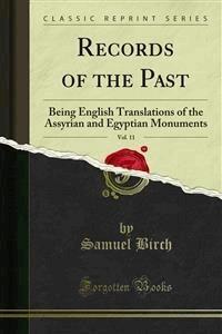 Records of the Past - Samuel Birch - E-Book