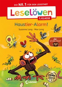 Leselöwen 1. Klasse - Jim ist mies drauf - Haustier-Alarm! - Suzanne Lang - E-Book
