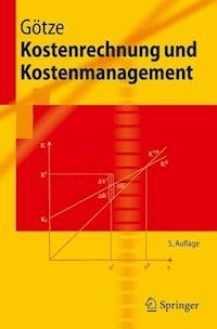 Kostenrechnung und Kostenmanagement - Uwe Götze - E-Book