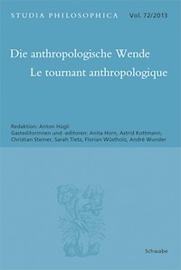 Die anthropologische Wende - Le tournant anthropologique -  - E-Book
