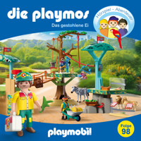 Die Playmos, Folge 98: Das gestohlene Ei (Das Original Playmobil Hörspiel) - Dirk Petrick - Hörbuch