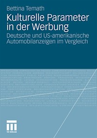 Kulturelle Parameter in der Werbung - Bettina Temath - E-Book
