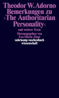 Bemerkungen zu ›The Authoritarian Personality‹ - Theodor W. Adorno - E-Book