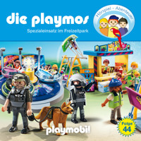 Die Playmos - Das Original Playmobil Hörspiel, Folge 44: Spezialeinsatz im Freizeitpark - Simon X. Rost - Hörbuch