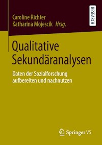 Qualitative Sekundäranalysen -  - E-Book