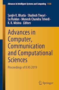 Advances in Computer, Communication and Computational Sciences -  - E-Book