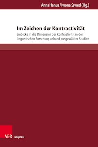 Im Zeichen der Kontrastivität -  - E-Book