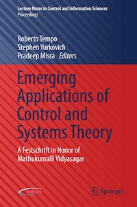 Emerging Applications of Control and Systems Theory -  - E-Book