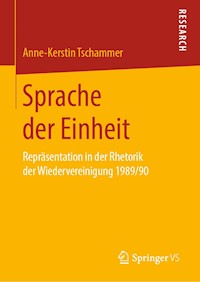 Sprache der Einheit - Anne-Kerstin Tschammer - E-Book