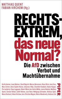 Rechtsextrem, das neue Normal? -  - E-Book