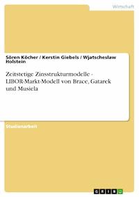 Zeitstetige Zinsstrukturmodelle  -  LIBOR-Markt-Modell von Brace, Gatarek und Musiela - Sören Köcher - E-Book