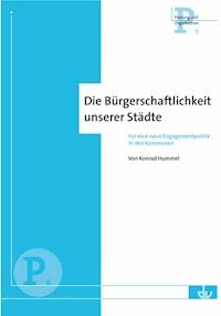 Die Bürgerschaftlichkeit unserer Städte - Konrad Hummel - E-Book