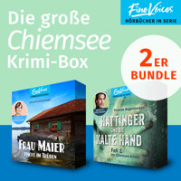 Die große Chiemsee Krimi-Box - Frau Maier fischt im trüben: Chiemgau-Krimi + Hattinger und die kalte Hand: Chiemsee-Krimi (ungekürzt) - Jessica Kremser - Hörbuch