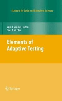 Elements of Adaptive Testing -  - E-Book