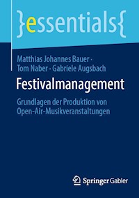 Festivalmanagement - Matthias Johannes Bauer - E-Book