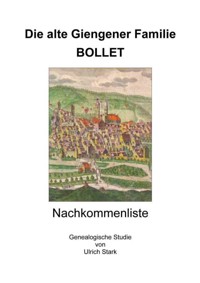 Die alte Giengener Familie BOLLET - Ulrich Stark - E-Book