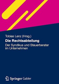 Die Rechtsabteilung -  - E-Book