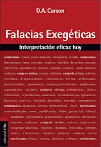 Falacias exegéticas - Donald A. Carson - E-Book