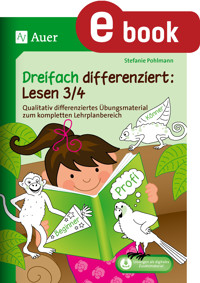 Dreifach differenziert Lesen 3 4 - Stefanie Pohlmann - E-Book