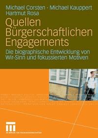 Quellen Bürgerschaftlichen Engagements - Michael Corsten - E-Book