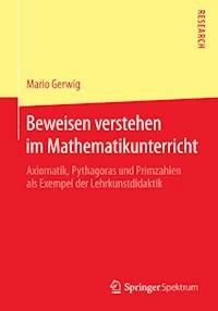 Beweisen verstehen im Mathematikunterricht - Mario Gerwig - E-Book