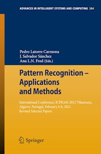 Pattern Recognition - Applications and Methods -  - E-Book