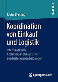 Koordination von Einkauf und Logistik - Tobias Breitling - E-Book