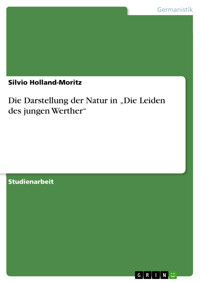 Die Darstellung der Natur in  „Die Leiden des jungen Werther“ - Silvio Holland-Moritz - kostenlos E-Book