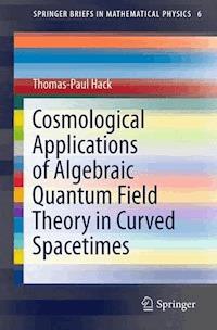 Cosmological Applications of Algebraic Quantum Field Theory in Curved Spacetimes - Thomas-Paul Hack - E-Book