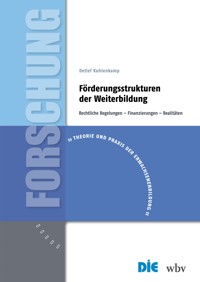Förderungsstrukturen der Weiterbildung - Detlef Kuhlenkamp - kostenlos E-Book