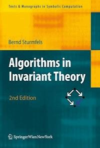 Algorithms in Invariant Theory - Bernd Sturmfels - E-Book