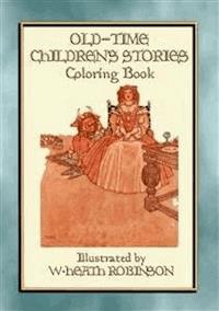 OLD-TIME CHILDREN'S STORIES Activity Colouring Book - John Halsted - E-Book
