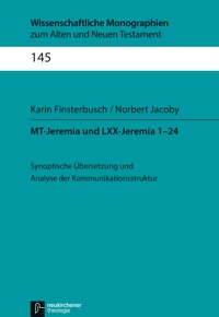 MT-Jeremia und LXX-Jeremia 1-24 - Karin Finsterbusch - E-Book