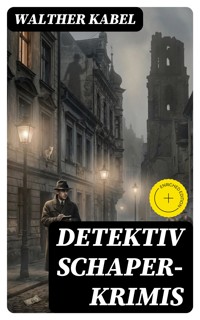 Detektiv Schaper-Krimis - Walther Kabel - E-Book