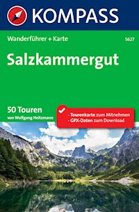Kompass Wanderführer Salzkammergut -  - E-Book
