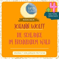 Johann Wolf: Die Schlange im brennenden Wald plus vier weitere Märchen - Luna Luna - Hörbuch