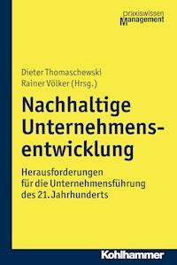 Nachhaltige Unternehmensentwicklung -  - E-Book