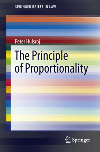 The Principle of Proportionality - Peter Hulsroj - E-Book