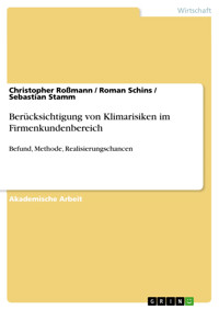 Berücksichtigung von Klimarisiken im Firmenkundenbereich - Christopher Roßmann - E-Book