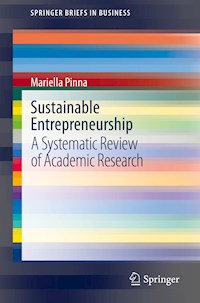 Sustainable Entrepreneurship - Mariella Pinna - E-Book
