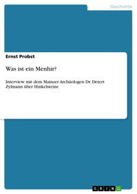 Was ist ein Menhir? - Ernst Probst - E-Book