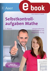 Selbstkontrollaufgaben Mathematik Klasse 7 - Ann-Kathrin Sueck - E-Book