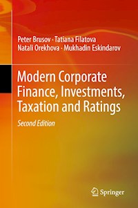 Modern Corporate Finance, Investments, Taxation and Ratings - Peter Brusov - E-Book
