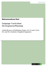 Language Curriculum Development/Planning - Mohammadreza Rast - E-Book