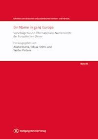 Ein Name in ganz Europa -  - E-Book